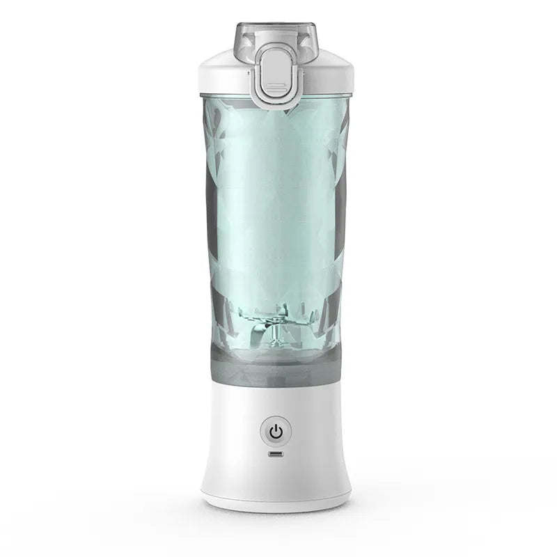 Portable Blender Juicer – 6-Blade Personal Smoothie Maker with USB Rechargeable Battery