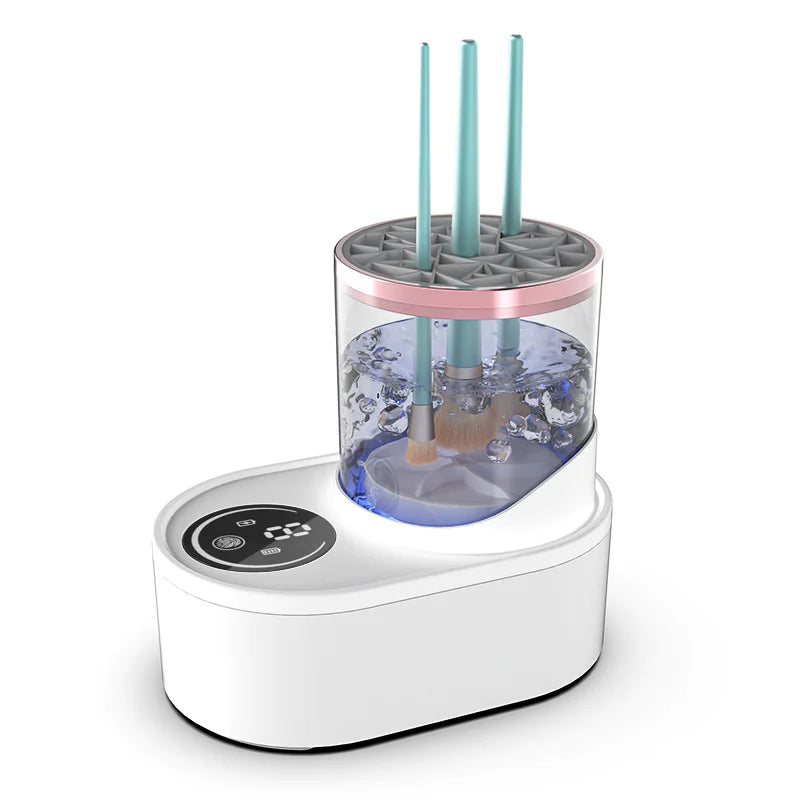 Electric Makeup Brush Cleaner & Dryer – USB Rechargeable & Fast Drying