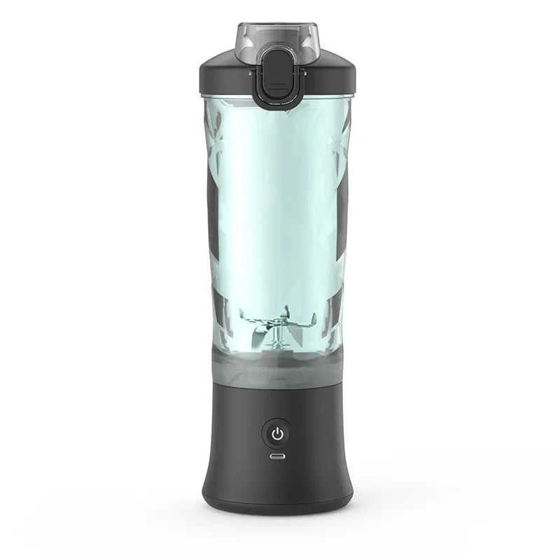 Portable Blender Juicer – 6-Blade Personal Smoothie Maker with USB Rechargeable Battery