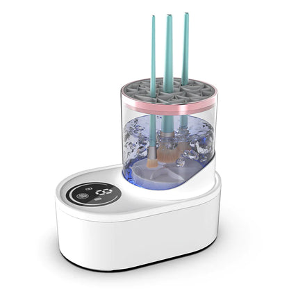 Electric Makeup Brush Cleaner & Dryer – USB Rechargeable & Fast Drying
