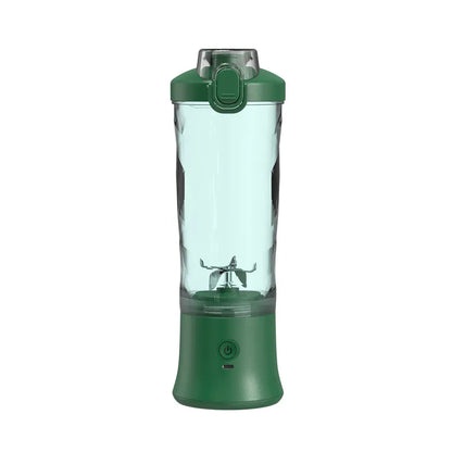 Portable Blender Juicer – 6-Blade Personal Smoothie Maker with USB Rechargeable Battery