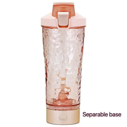 Electric Portable Whey Protein Shaker Bottle – USB Rechargeable & Self-Stirring