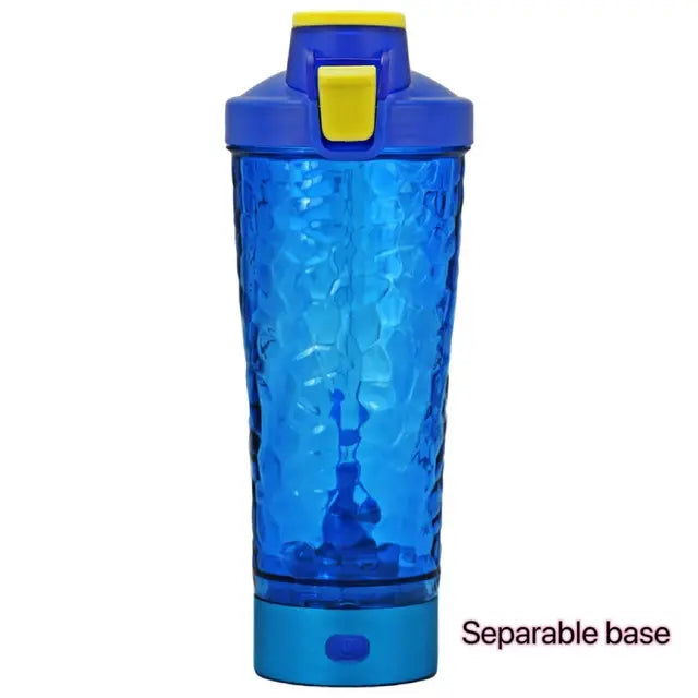 Electric Portable Whey Protein Shaker Bottle – USB Rechargeable & Self-Stirring