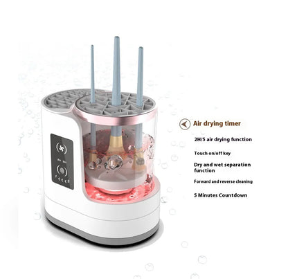 Electric Makeup Brush Cleaner & Dryer – USB Rechargeable & Fast Drying