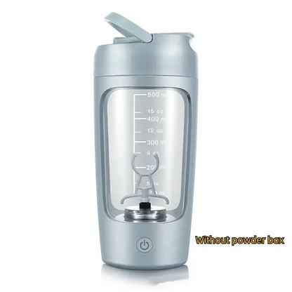 Electric Portable Whey Protein Shaker Bottle – USB Rechargeable & Self-Stirring