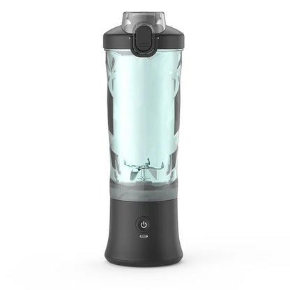 Portable Blender Juicer – 6-Blade Personal Smoothie Maker with USB Rechargeable Battery