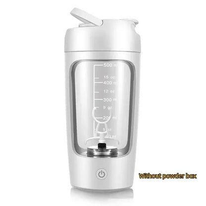Electric Portable Whey Protein Shaker Bottle – USB Rechargeable & Self-Stirring